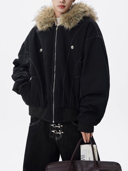 裏ボア付きエコダウンジャケット TK0346