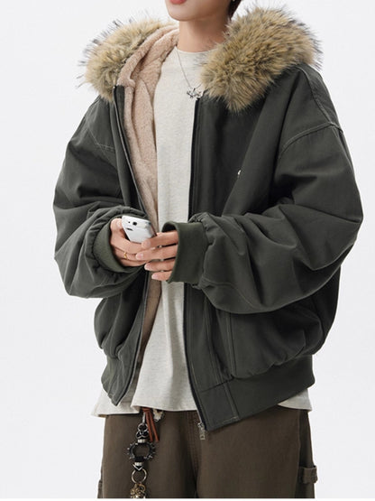 裏ボア付きエコダウンジャケット TK0346