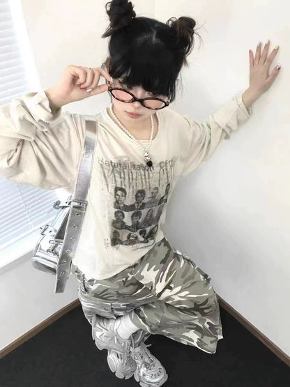 ヴィンテージプリントTシャツ TK0067