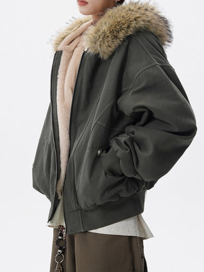 裏ボア付きエコダウンジャケット TK0346