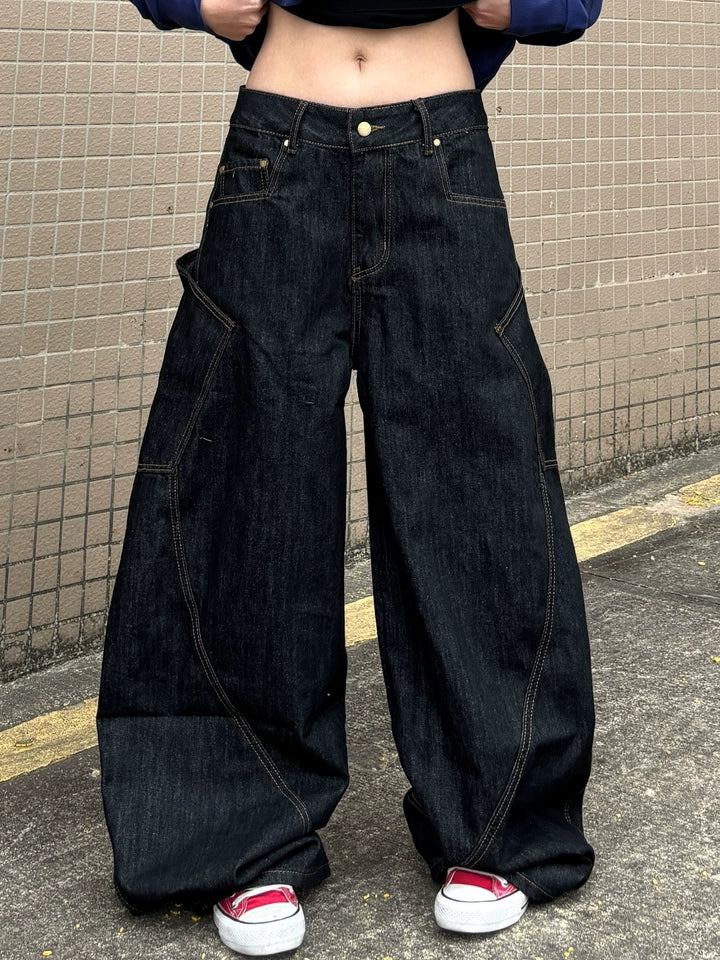 バルーンデニムパンツ TK0071