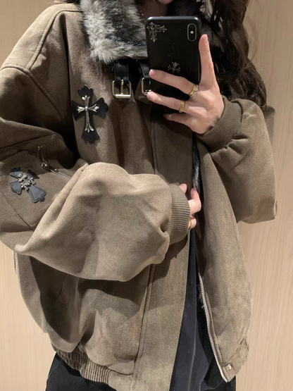 クロスファーカラージャケット TK0369