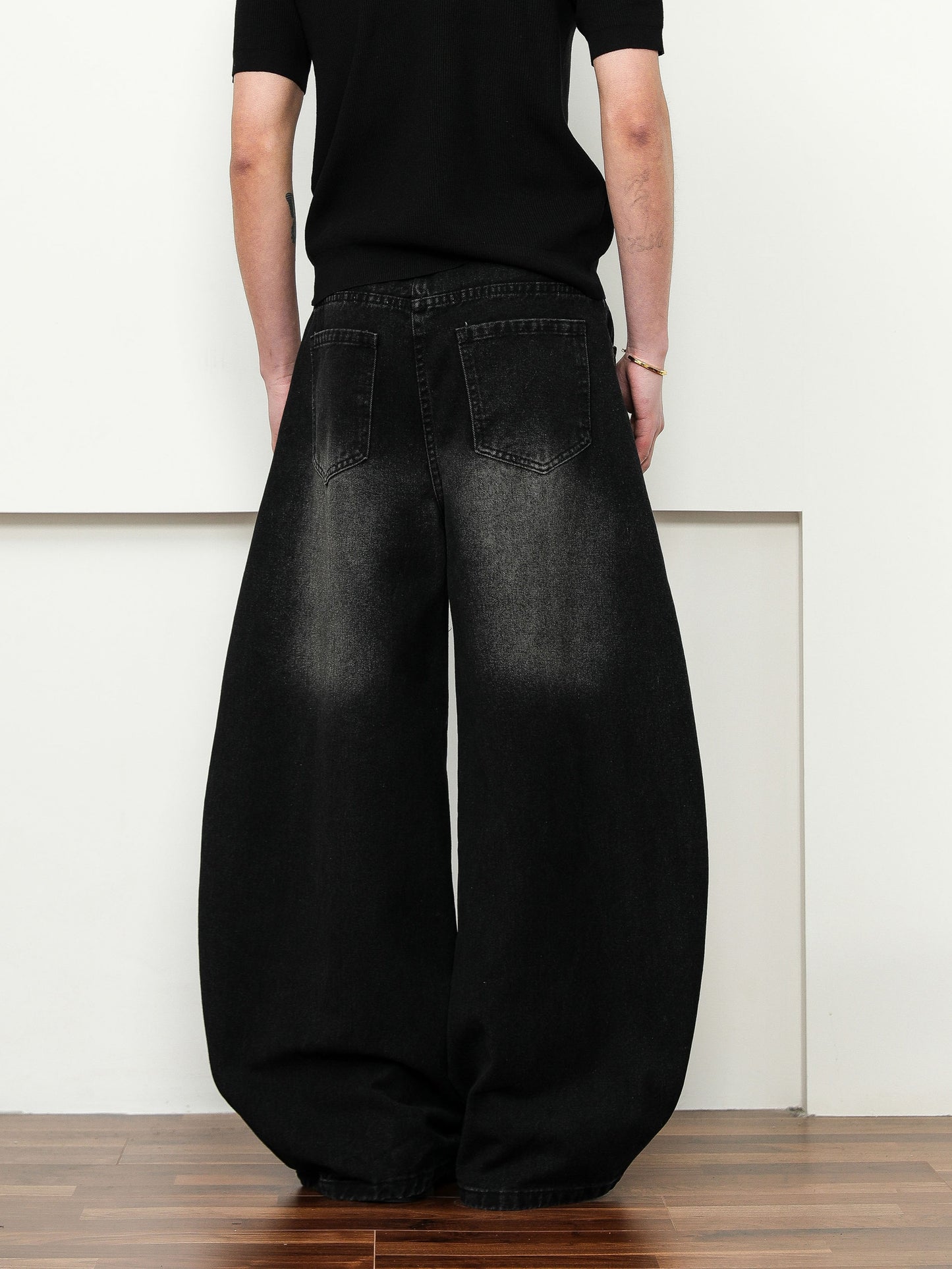 ワイドシェイプデニムパンツ TK0240