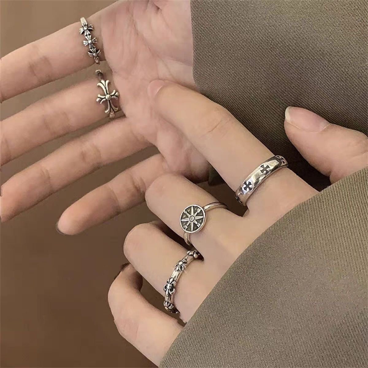 5点セット」レトロデザイン リング SP0020 – TAKUTAKU