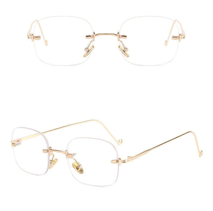 クリアスクエアフレーム伊達メガネ SP0050