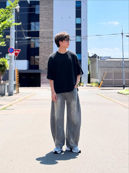 「FA」ペイントカットデニムパンツ TK0094