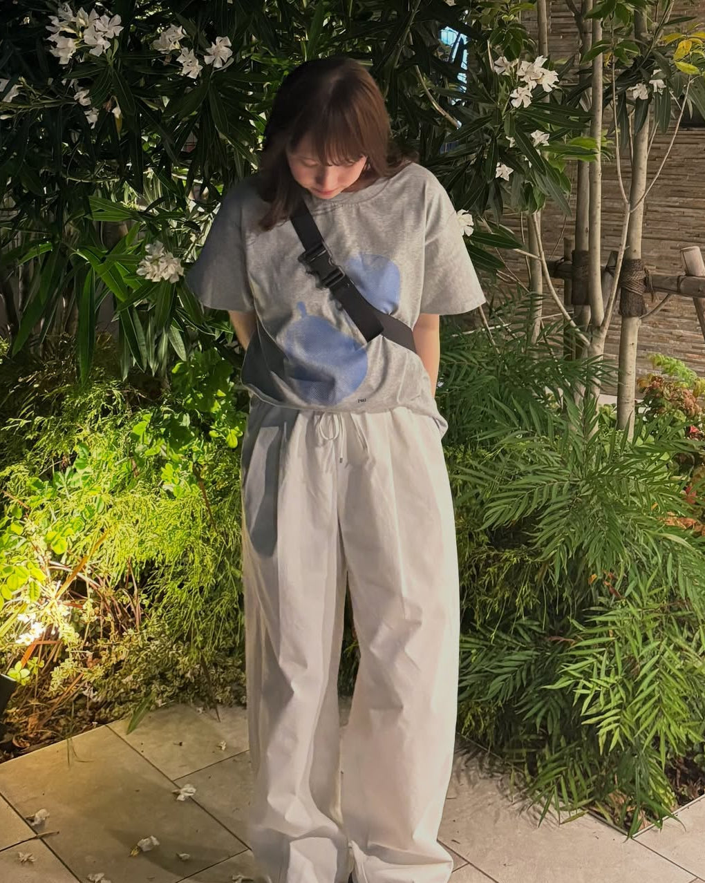 フルーツプリント半袖Tシャツ TK0144