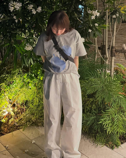 フルーツプリント半袖Tシャツ TK0144