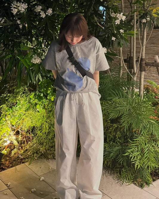 フルーツプリント半袖Tシャツ TK0144