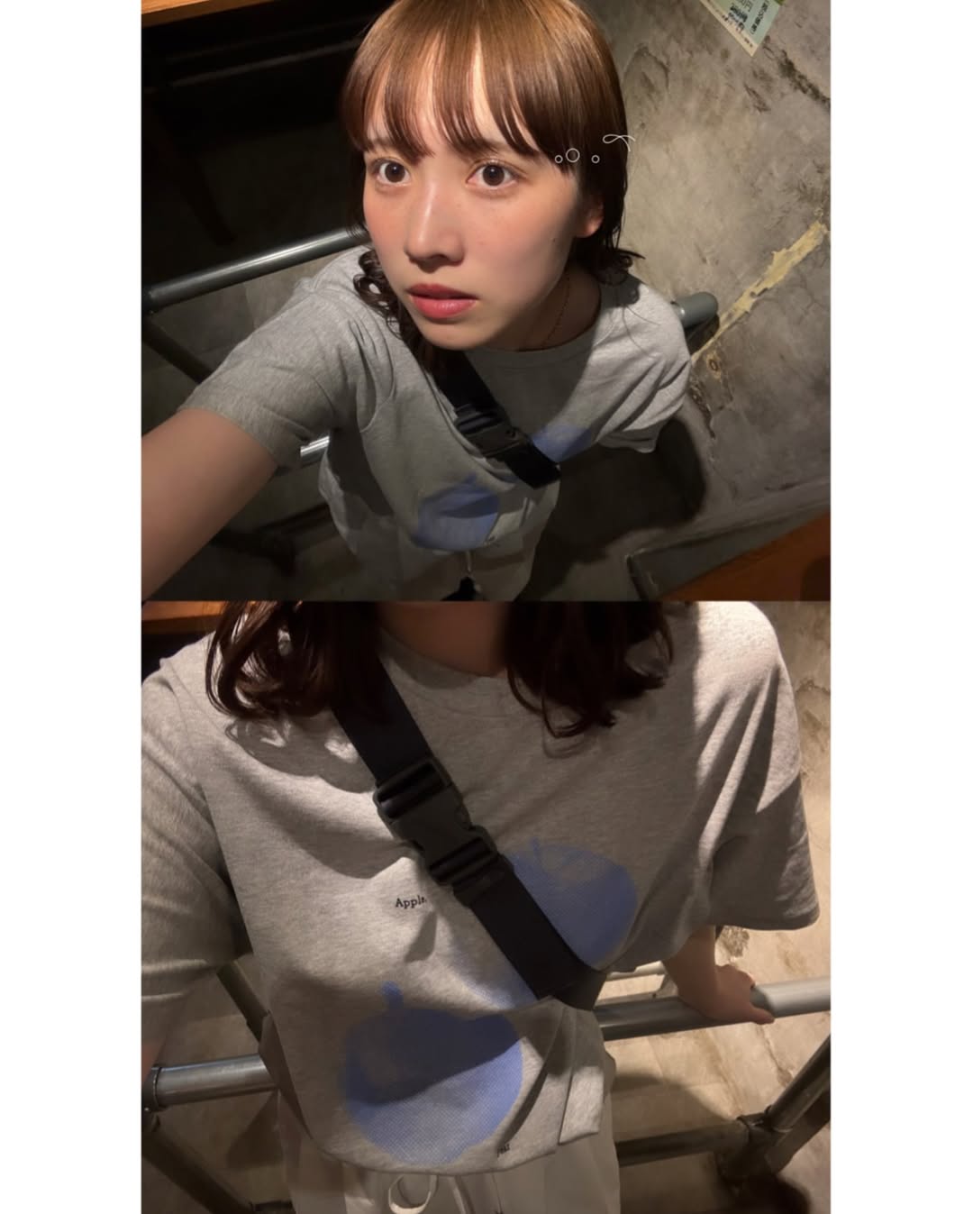 フルーツプリント半袖Tシャツ TK0144