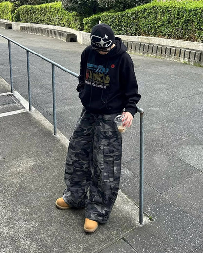 カモ柄フィールドパンツ TK0072