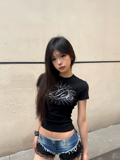 ハート柄Tシャツ TK0011