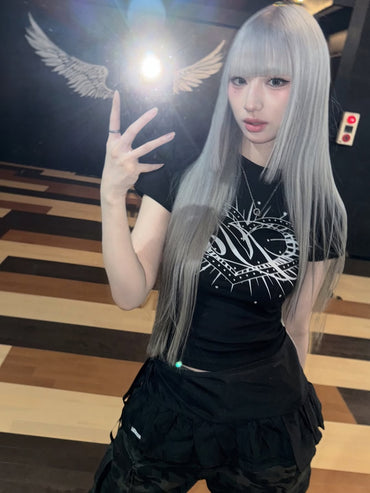 「sora」ハート柄Tシャツ TK0011