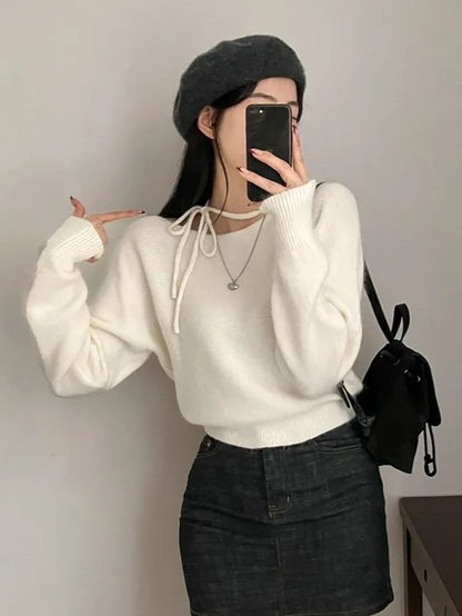 モヘアホルターニット TK0025