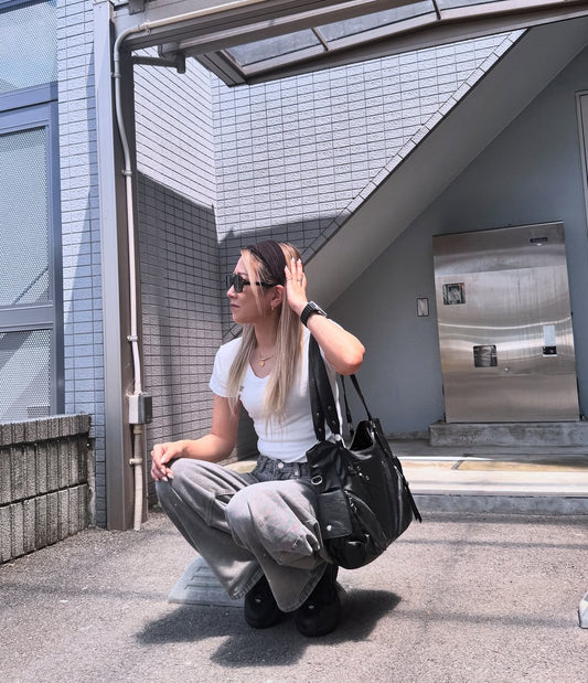 「kozu_777」トートバッグ バイカー BB009