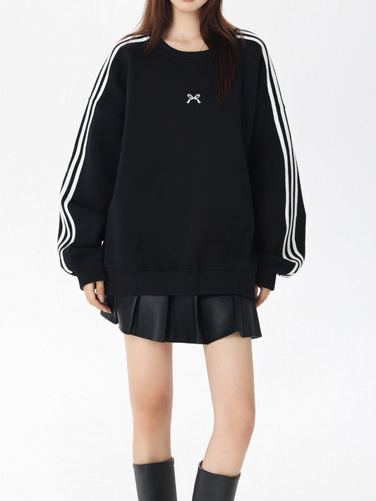 ストライプスウェットシャツ TK0089