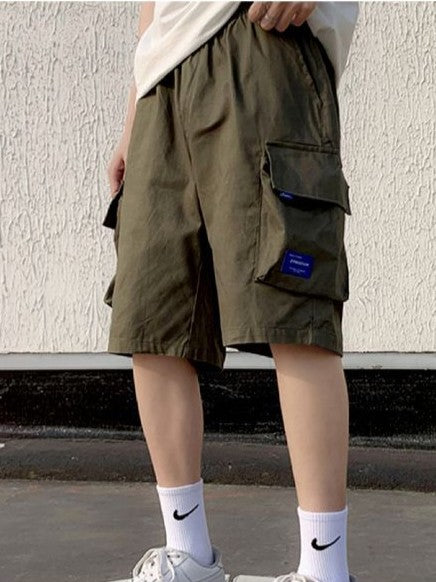 ワイドストレートショートパンツ TK0146