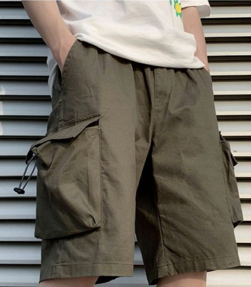 ワイドストレートショートパンツ TK0146