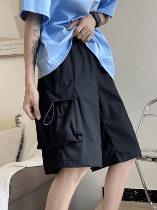 ワイドストレートショートパンツ TK0146