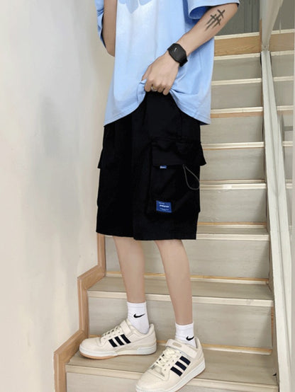 ワイドストレートショートパンツ TK0146