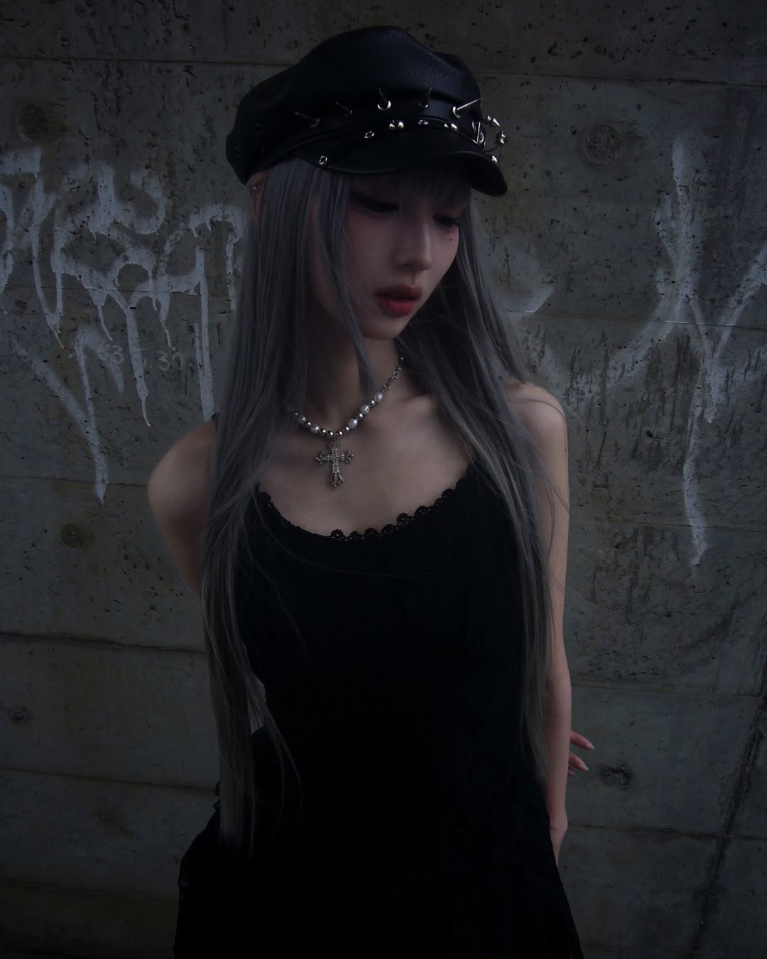 「sora」アシンメトリーキャミソールワンピース TK0173