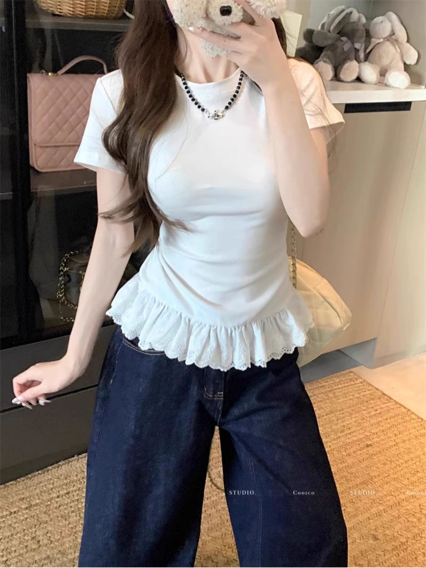 カラップレース切替Tシャツ TK0194