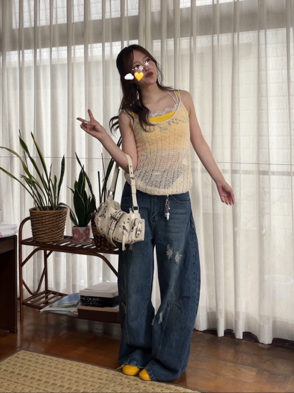 RAKUTAO128415様 新奇跡のクルーネックニット(0 OFF WHITE): WRAPINKNOT: WOMENS