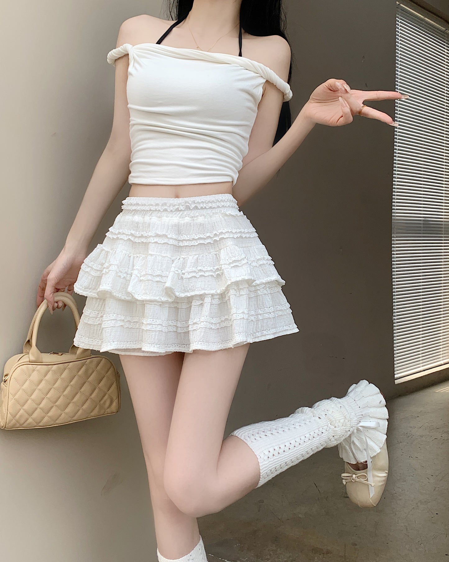 フリルバレエチュチュスカート TK0199