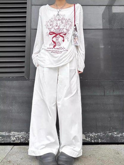 グラフィティ ワンショルダーTシャツ TK0226
