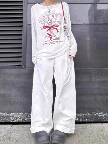 グラフィティ ワンショルダーTシャツ TK0226