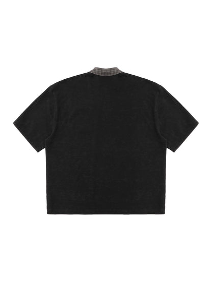 配色レイヤード風 ポロTシャツ TK0230