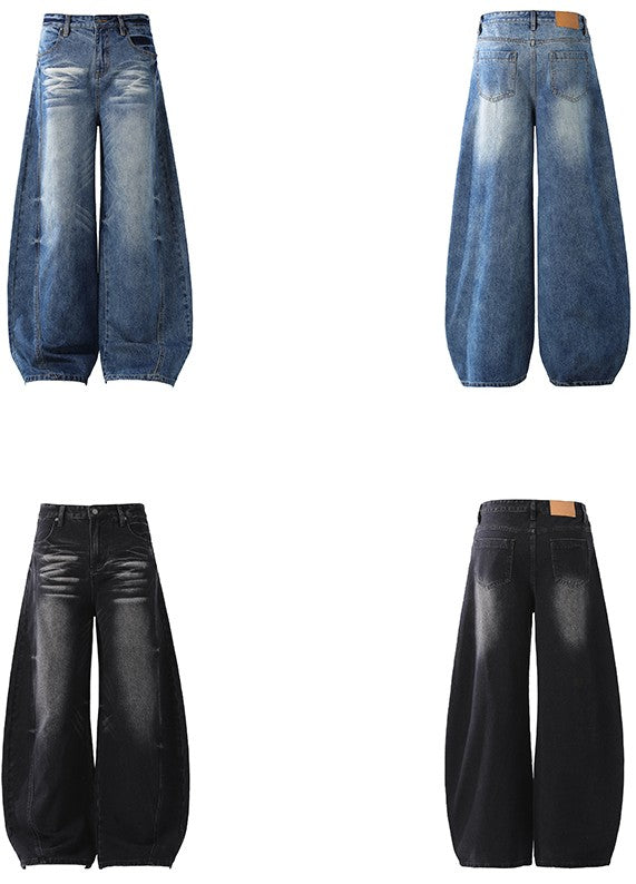 ワイドシェイプデニムパンツ TK0240