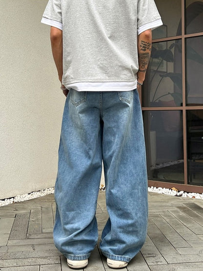 ポケット付き バルーンデニムパンツ TK0267