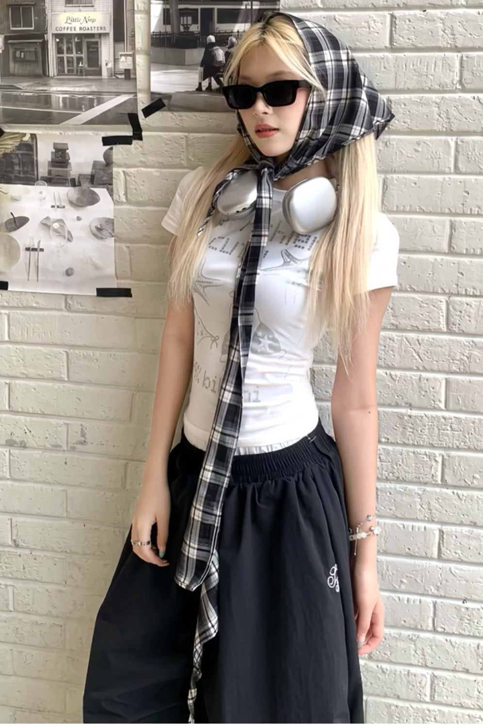 ヒップホップスタイル取り外し可能ワイドパンツ TK0270