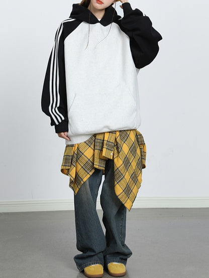 ラグラン プルオーバーパーカー TK0290