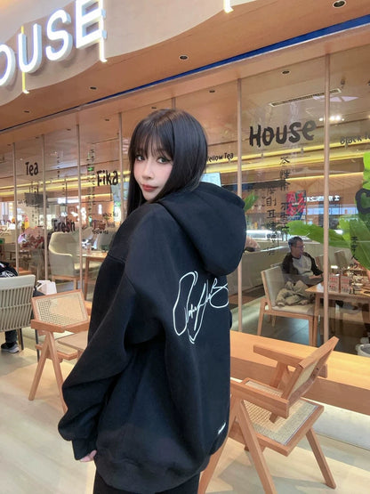 「ユニセックス」ヘビーウェイト ロゴ刺繍フーディー TK0291