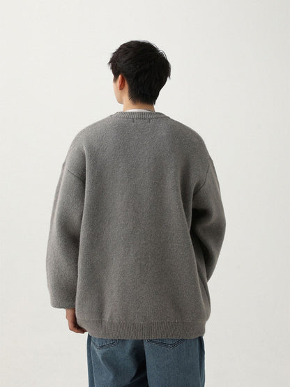 「4色展開」ヴィンテージ ニットプルオーバー TK0292