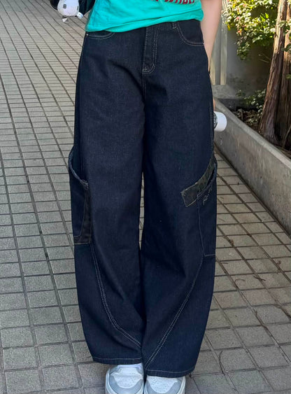 「hinata」レオパードパッチパンツ TK0295