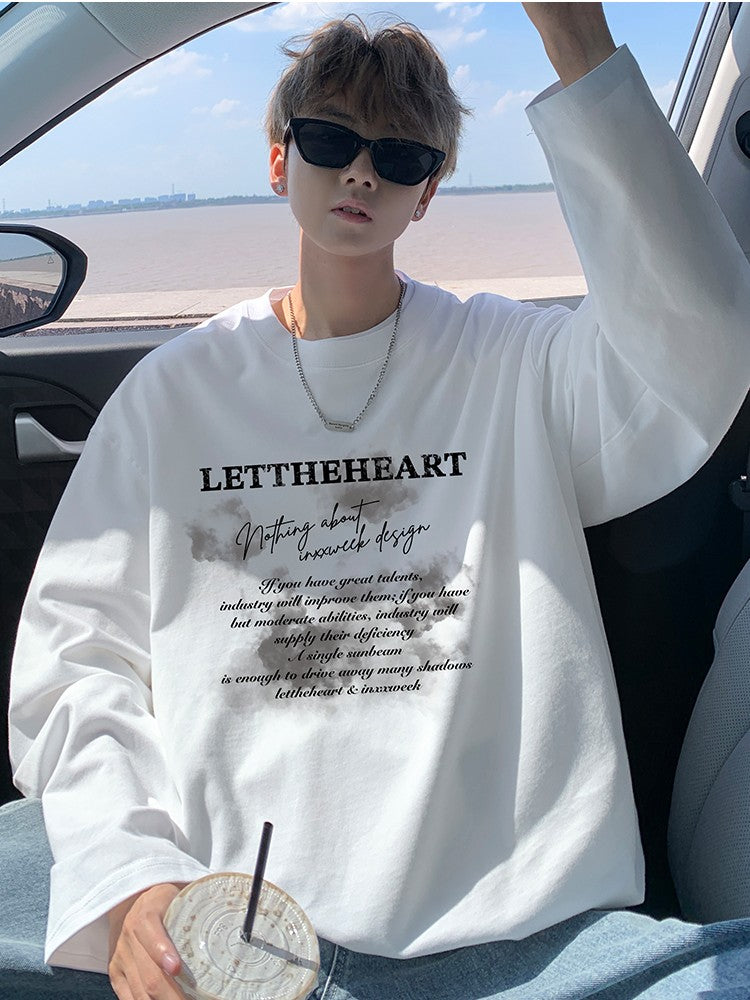 コットンロングスリーブTシャツ TK0315