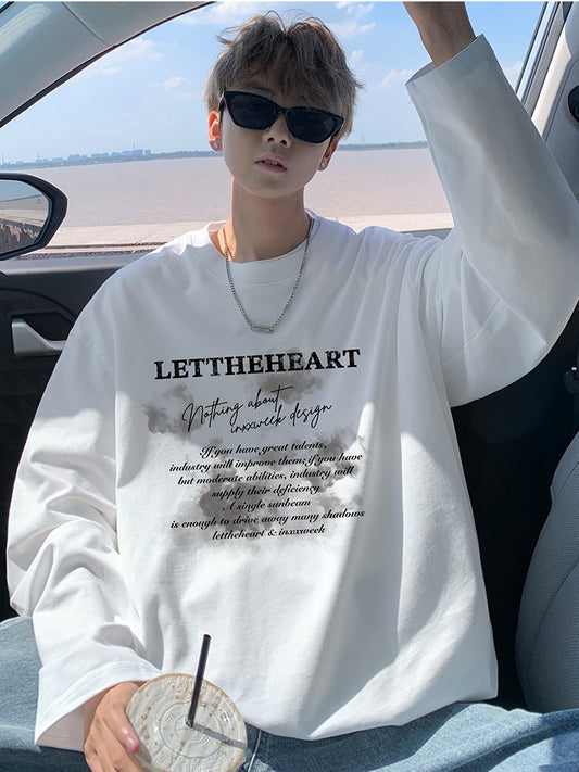 コットンロングスリーブTシャツ TK0315