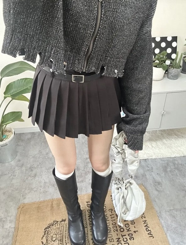 「ちょこ」プリーツミニスカート TK0318
