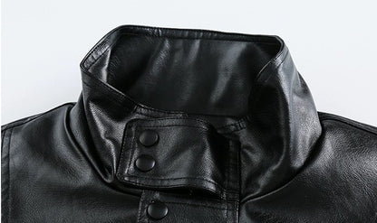 ヴィンテージPUレザーブルゾン TK0342