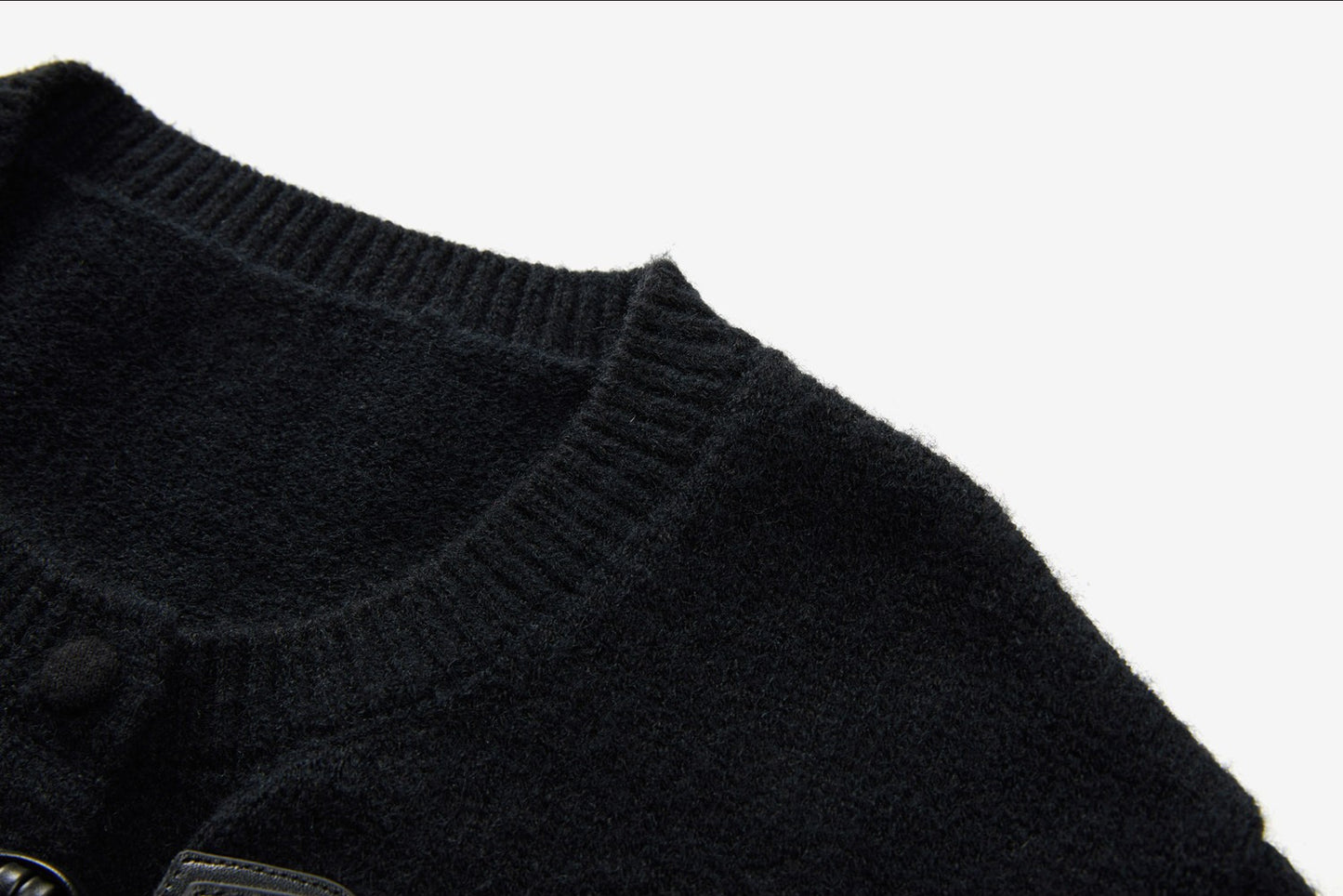 ウサギ刺繍トグルボタン ニットカーデ TK0345