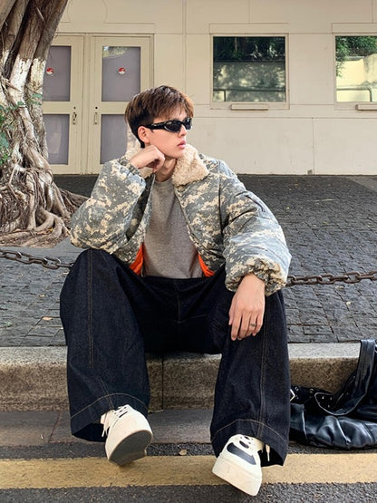 ファーライニングショートジャケット TK0351