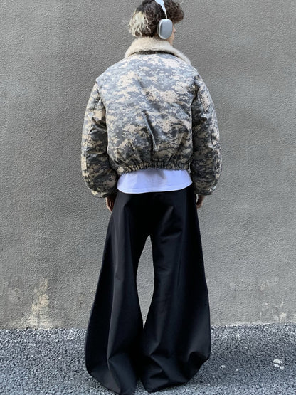 ファーライニングショートジャケット TK0351