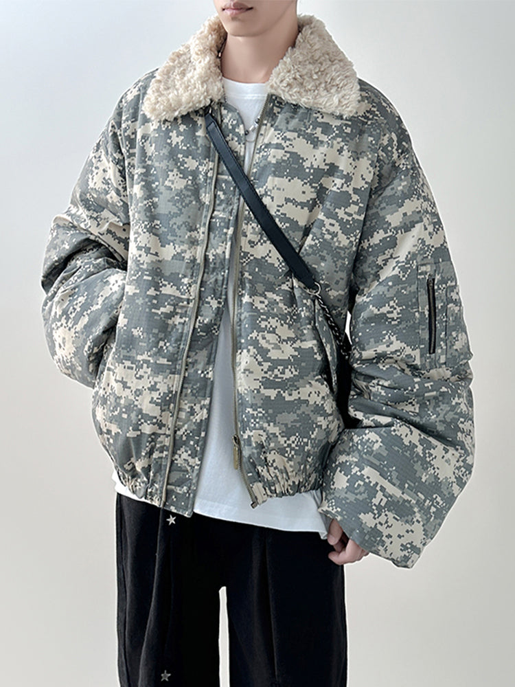 ファーライニングショートジャケット TK0351