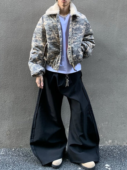 ファーライニングショートジャケット TK0351