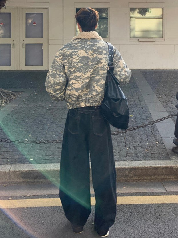 ファーライニングショートジャケット TK0351