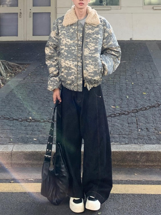 ファーライニングショートジャケット TK0351