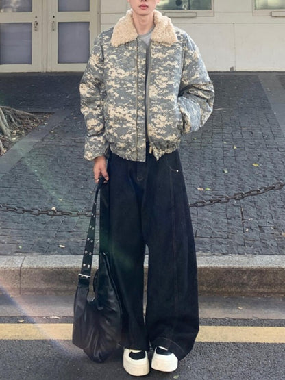 ファーライニングショートジャケット TK0351